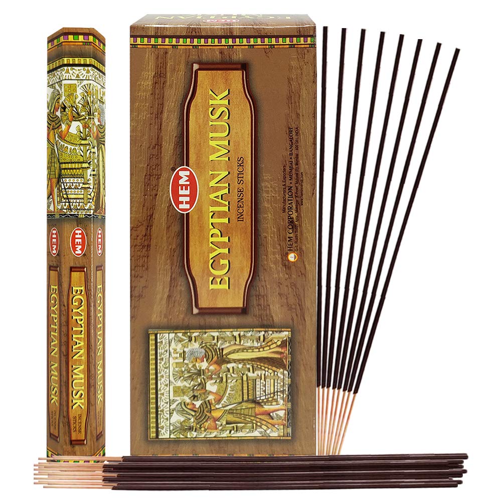 Amazon.com: Egyptian Musk Incense Sticks and Incense Stick Holder